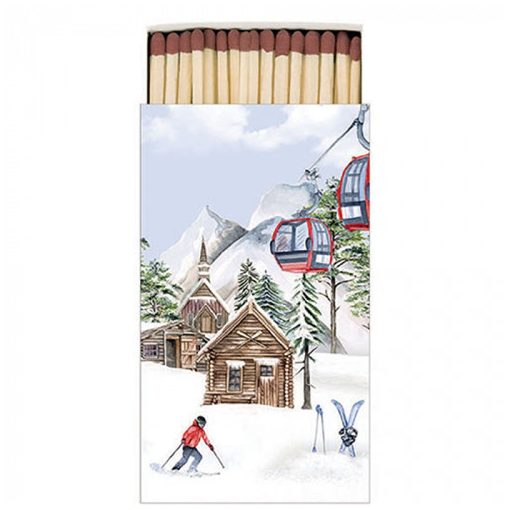 Ski hut gyufa 6,5x11cm