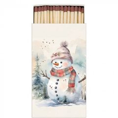 Snowman in nature gyufa 6,5x11cm