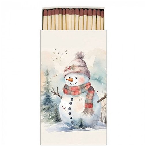 Snowman in nature gyufa 6,5x11cm