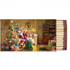 Gifts under Christmas tree gyufa 6,5x11cm