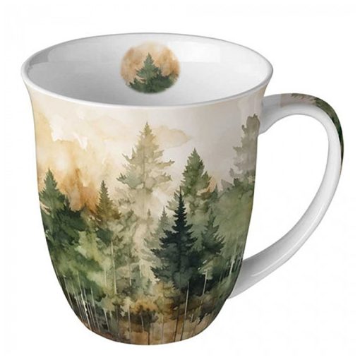 Evergreen trees porcelánbögre 0,4l