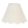 Műanyag lámpaernyő textil borítással 22x16cm, natúr hullámos aljú