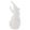 Kerámia mécsestartó hóember, fehér, 12x10x26cm