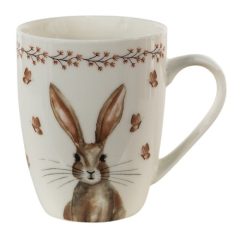 Porcelán bögre 350ml nyuszis,Rustic Easter Bunny