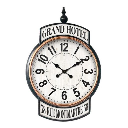 Fali fémóra 62x6x93cm, Grand Hotel