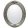 Antik jellegű ovális ezüst fali tükör 66x56x4cm