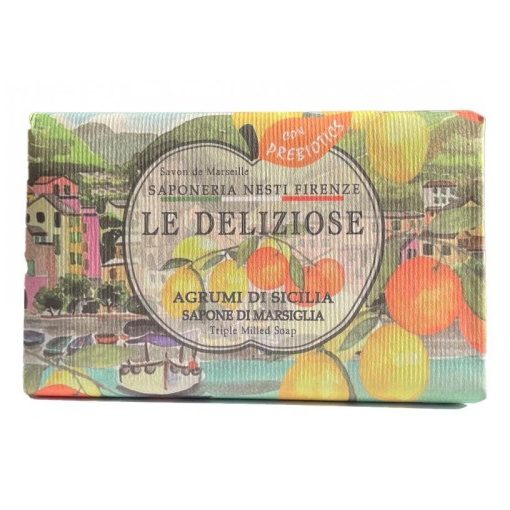 Le Deliziose, Citruses from Sicily szappan 150g