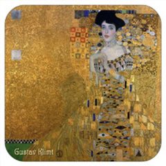 Parafa poháralátét, 2 db-os szett, Klimt: Adele