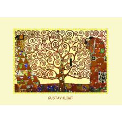 Reprodukció 15x21cm, Klimt: Életfa