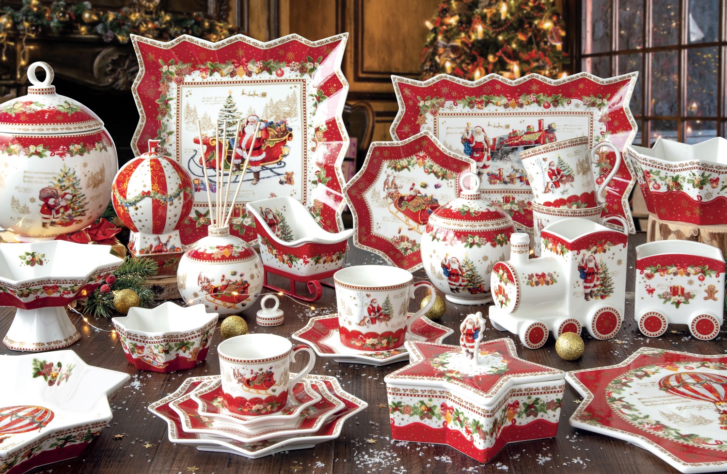 Christmas Memories - Karácsonyi emlékek porcelán étkészlet