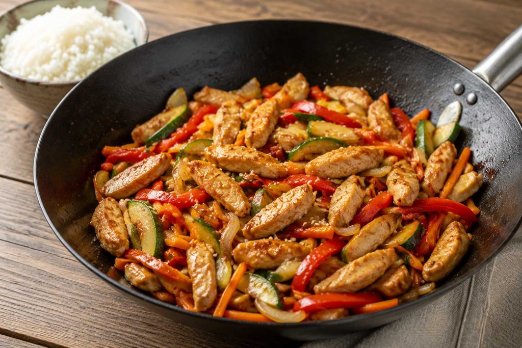 egyszerű wok recept