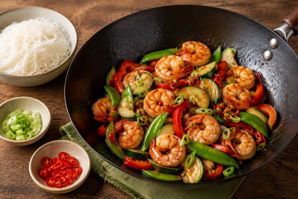 egyszerű wok recept